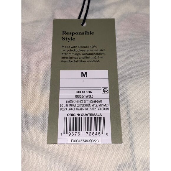 Goodfellow & Co Mens Beige "Fender" Graphic Print T-Shirt Crew Neck Size Medium - Picture 9 of 9